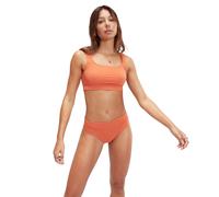 Women's Swimwear Speedo Textured Deep U-Back Bikini in Orange