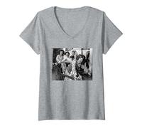 Womens Syd Little Eddie Large Panto Patsy Ann Scott Norman Collier V-Neck T-Shirt