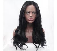 Women's Synthetic Lace Front Wig Body Wave Natural Black Natural Hairline Natural Wigs Halloween Wig Carnival Wig Costume Wig