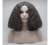 Women's Synthetic Lace Front Wig Short Medium Brown Natural Wigs Costume Wig