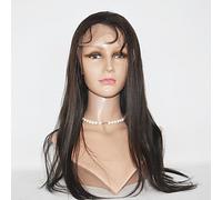 Women's Synthetic Lace Front Wig Straight Natural Black Dark Brown Natural Hairline Natural Wigs Costume Wig