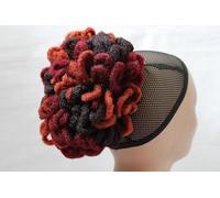 Women's Synthetic Large Dreadlocks Drawstring Instant Hair Bun Dred Bun Ponytail Hair Puffs Extension For Afro Black Women (#99J-BUG-350)