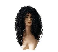 Women's Synthetic Wig Long Afro Black Carnival Wig Natural Wigs Halloween Wig Costume Wig