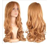 Women's Synthetic Wig Long Curly Brown Halloween Wig Carnival Wig Costume Wig