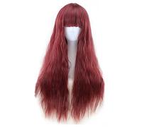 Women's Synthetic Wig Long Natural Wave Red Ombre Hair Carnival Wig Natural Wigs Halloween Wig Costume Wig