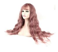 Women's Synthetic Wig Long Wavy Purple Natural Wigs Costume Wig
