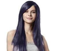 Women's Synthetic Wig Straight Purple Lace Wig Halloween Wig Carnival Wig Costume Wig