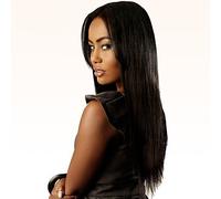 Women's Synthetic Wig Very Long Natural Wave Natural Black Natural Hairline Middle Part Layered Haircut Natural Wigs Costume Wig
