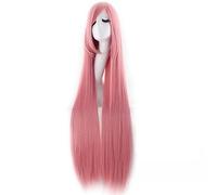 Women's Synthetic Wig Very Long Straight Pink Halloween Wig Carnival Wig Costume Wig