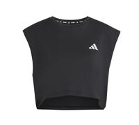 adidas Women's adi365 Running Essentials Crop T-Shirt, Black, XL