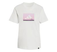 Women's T-shirt adidas Adventure Graphic Blanc 2XS