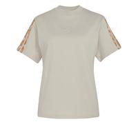 adidas Women's Seasonal Essentials Leopard Print T-Shirt with 3-Stripes, Wonder Alumina/Multicolor, XS
