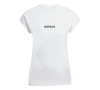 Women's T-shirt adidas Essentials Linear Blanc 2XS