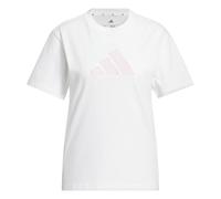 Women's T-shirt adidas Gingham Blanc XL