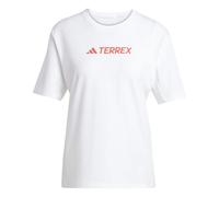 adidas Women's Terrex Classic Logo T-Shirt, White, M