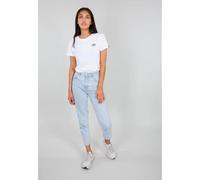 Alpha Industries Basic Small Logo T-Shirt Women for Women Size S - white