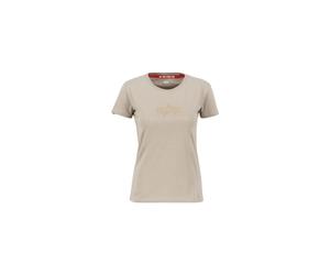 Women's T-shirt Alpha Industries Crystal Beige S