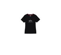 Women's T-shirt Alpha Industries Mirror Big Noir L