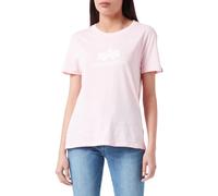 Alpha Industries New Basic Big Logo T-Shirt Women for Women Size XS - pastel pink
