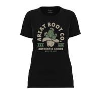 Women's T-shirt Ariat Cacti Cowboy Noir L