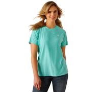 Women's T-shirt Ariat Laguna Logo Bleu 2XL