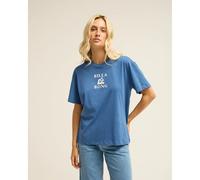 Women's T-shirt Billabong Surfing In Town Bleu XS