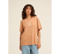 Billabong Surfing In Town Ebjzt00651 Short Sleeve T-shirt Brown M Woman