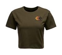 Women's T-shirt Black Diamond Faded Vert XS