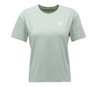 Black Diamond - Women's Heritage Badge S/S Tee - T-shirt size M, grey