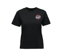 Black Diamond Rope Badge Short Sleeve T-shirt Black M Woman