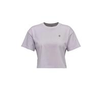 Black Diamond Diamond Crop Short Sleeve T-shirt Grey M Woman