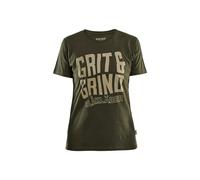 Women's T-shirt Blaklader Limited Grit & Grind Vert XL