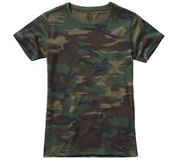 Brandit Ladies T-Shirt, green, size XS for Women