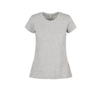 Build Your Brand Women's Bb012-ladies Basic Tee T-Shirt, Heather Grey, Large