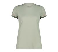 CMP Campagnolo Women's T-shirt – Light Polyester Short Sleeve – Pastel Green – XL
