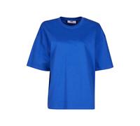 Def Dflts207 Short Sleeve T-shirt Blue M Woman