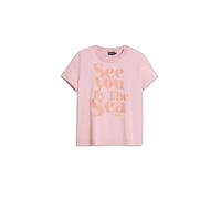 Women's T-shirt Desigual Repris Rose L