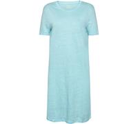 Women's t-shirt dress KnowledgeCotton Apparel Linen Bleu M