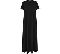 Women's t-shirt dress KnowledgeCotton Apparel Noir S