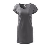 Women's t-shirt dress Malfini Love 123 Gris M