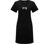 Women's t-shirt dress Miss Tee Praying Hands Noir S