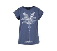 Forvert Fontana Short Sleeve T-shirt Blue L Woman