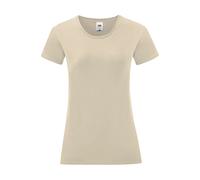 Women's T-shirt Fruit of the Loom Iconic 150 Jaune 2XL