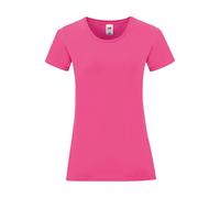 Women's T-shirt Fruit of the Loom Iconic 150 Rose S