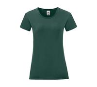 Women's T-shirt Fruit of the Loom Iconic 150 Vert 2XL