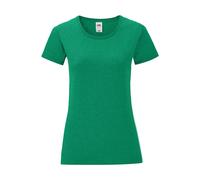 Women's T-shirt Fruit of the Loom Iconic 150 Vert 2XL