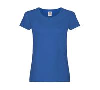 Fruit of the Loom Women's Original T. T-Shirt Royal Size XX-Large (18)
