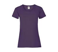 Women's T-shirt Fruit of the Loom Valueweight Violet 2XL