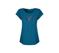Women's T-shirt Greenbomb Bike Norway Cool Bleu XL