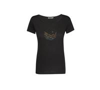 Women's T-shirt Greenbomb Nature Mountain Stars Loves Noir XS